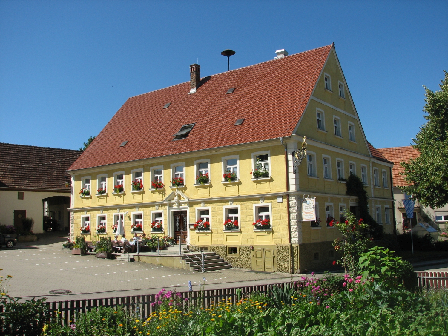 Gasthof Goldenes Rössle in Sinbronn bei Dinkelsbühl im